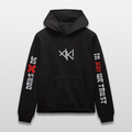 XIK! Logo - DRKSXDE “Red X” Logo - Black Hoodie